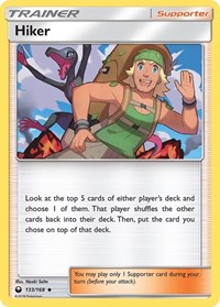 Hiker 133/168 Celestial Storm Reverse Holo Pokémon card