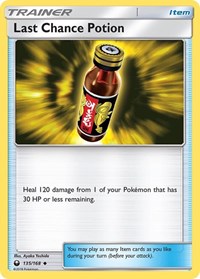 Last Chance Potion 135/168 Celestial Storm Reverse Holo Pokémon card