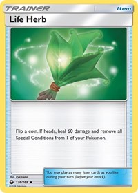 Life Herb 136/168 Celestial Storm Reverse Holo Pokémon card