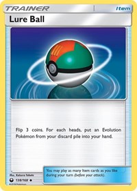 Lure Ball 138/168 Celestial Storm Reverse Holo Pokémon card