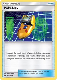 PokeNav 140/168 Celestial Storm Reverse Holo Pokémon card