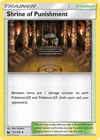 Shrine of Punishment 143/168 Celestial Storm Reverse Holo Pokémon card