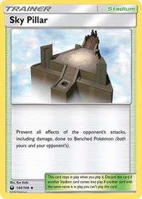 Sky Pillar 144/168 Celestial Storm Reverse Holo Pokémon card