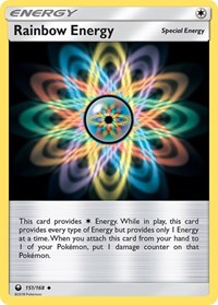 Rainbow Energy 151/168 Celestial Storm Reverse Holo Pokémon card