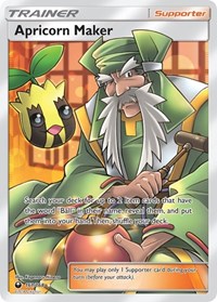 Apricorn Maker Full Art 161/168 Celestial Storm Pokémon card