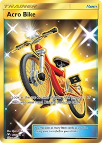 Acro Bike Secret 178/168 Celestial Storm Pokémon card