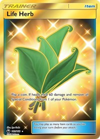 Life Herb Secret 180/168 Celestial Storm Pokémon card