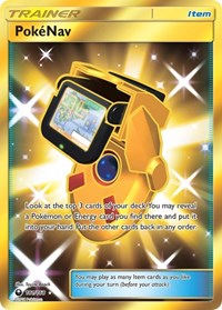 PokeNav Secret 181/168 Celestial Storm Pokémon card