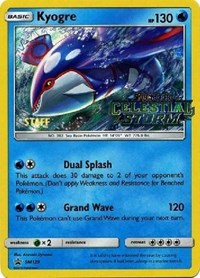 Kyogre (Prerelease) [Staff] SM129