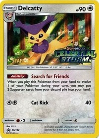 Delcatty (Prerelease) [Staff] SM132
