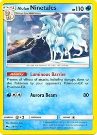 Alolan Ninetales (Cracked Ice Holo) 028/147