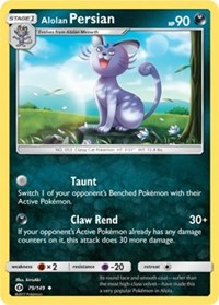 Alolan Persian (Cosmos Holo) 079/149