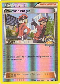 Pokemon Ranger (Regional Championships) [Staff] 104/114 League & Championship Cards Reverse Holo Pokémon card