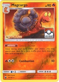 Magcargo (League Challenge) [4th Place] 024/168 · Reverse Holo
