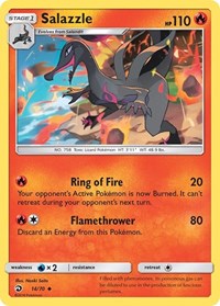 Salazzle 14/70 · Reverse Holo