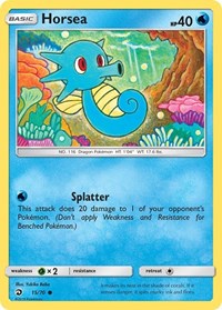 Horsea 15/70 · Reverse Holo