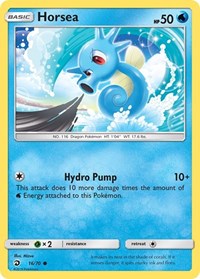 Horsea 16/70 · Reverse Holo