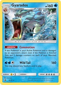 Gyarados 20/70 · Reverse Holo