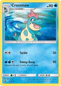Croconaw 23/70 · Reverse Holo