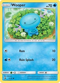 Wooper 25/70 · Reverse Holo