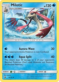 Milotic 29/70 · Reverse Holo