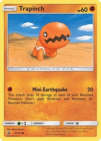 Trapinch 32/70 · Reverse Holo