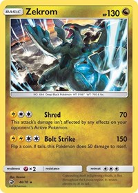 Zekrom 46/70 · Reverse Holo