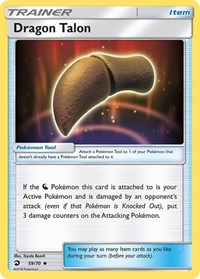 Dragon Talon 59/70 Dragon Majesty Reverse Holo Pokémon card