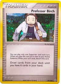 Professor Birch (2006) 82/106 Professor Program Promos Pokémon card