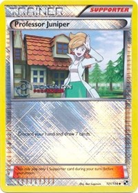 Professor Juniper (2013) 101/114 Professor Program Promos Reverse Holo Pokémon card