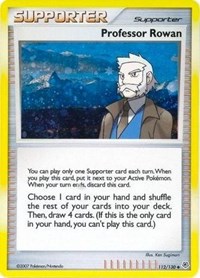Professor Rowan (Cosmos Holo) 112/130 Miscellaneous Cards & Products Pokémon card