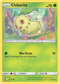 Chikorita 6/214 · Reverse Holo
