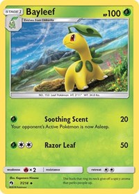 Bayleef 7/214 · Reverse Holo