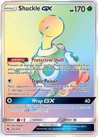 Shuckle GX Secret 215/214