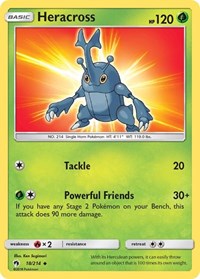 Heracross 18/214 · Reverse Holo