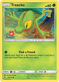 Treecko 20/214 · Reverse Holo