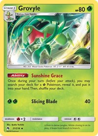 Grovyle 21/214 · Reverse Holo