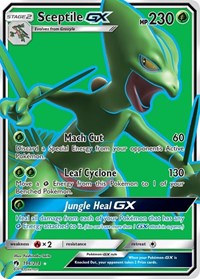 Sceptile GX Full Art 196/214