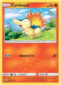 Cyndaquil 40/214 · Reverse Holo