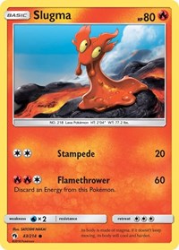 Slugma 43/214 · Reverse Holo