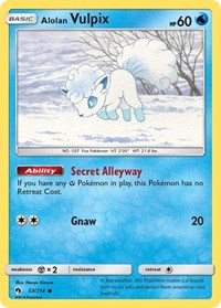 Alolan Vulpix 53/214 · Reverse Holo