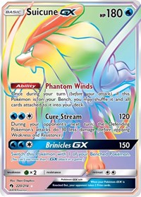 Suicune GX Secret 220/214