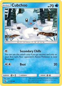 Cubchoo 61/214 · Reverse Holo