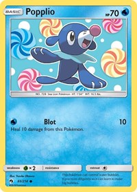 Popplio 65/214 · Reverse Holo