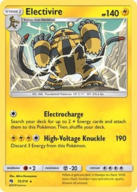 Electivire 72/214 · Reverse Holo