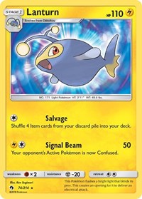 Lanturn 74/214 · Reverse Holo