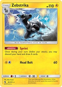 Zebstrika 82/214 · Reverse Holo