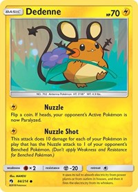 Dedenne 84/214 · Reverse Holo