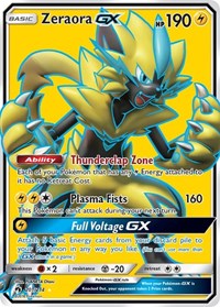 Zeraora GX Full Art 201/214