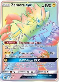 Zeraora GX Secret 221/214
